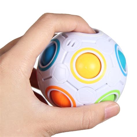 Bola Mágica Cubo Mágico Fidget Toy Bolinha Anti Stress Shopee Brasil