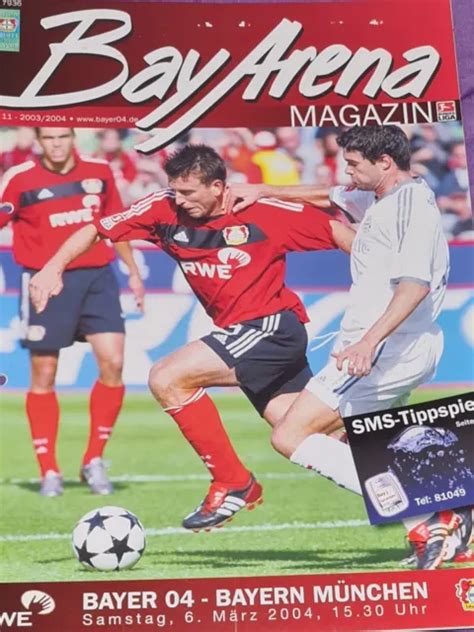 2003 04 1 BUNDESLIGA BAYER 04 Leverkusen FC Bayern München EUR 1 00