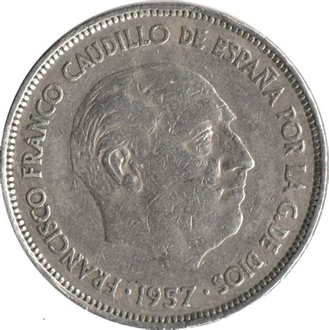 25 Pesetas Franco Espagne Numista