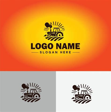 Agricultural Machinery Logo Vector Art Icons And Graphics For Free