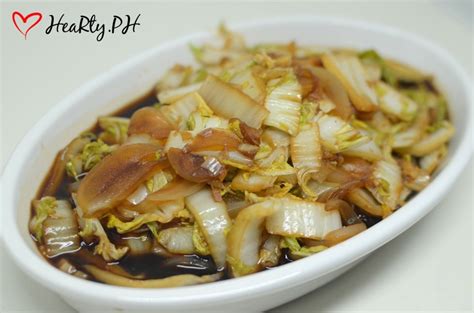 Stir Fry Napa Cabbage Heartyph