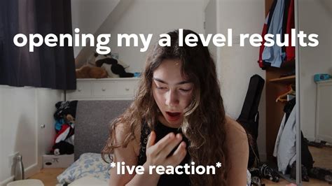 Opening My A Level Results 2022 Live Reaction Youtube