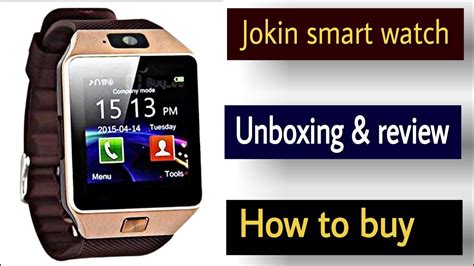 JOKIN Bluetooth Smart Watch Compatible With All 3G 4G Phone And IPhone