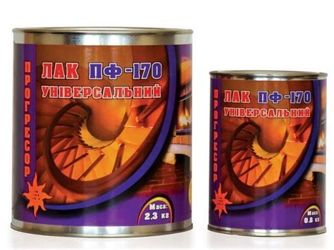 Лак ПФ-170: технические характеристики, область применения и правила ...