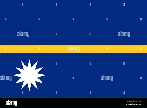 Bandera De Nauru Bandera Nacional Nauruana Y S Mbolo Patri Tico