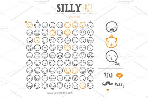 Silly Face (Clipart) ~ Illustrations ~ Creative Market