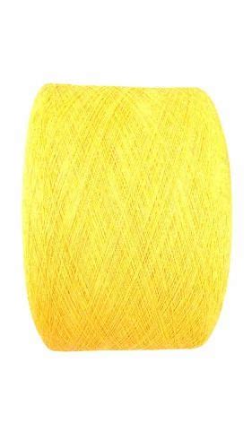 Open End Twisted Ply Golden Yellow Cotton Yarn Count At Rs Kg