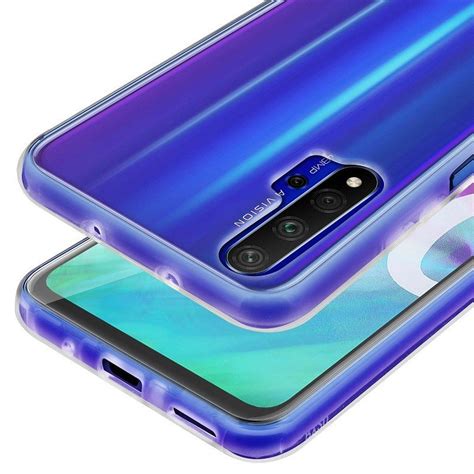 HUAWEI HONOR 20 NOVA 5T FUNDA CARCASA DOBLE TRANSPARENTE CON