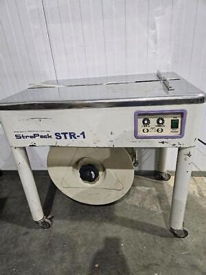 Strapack Str Semi Automatic Strapping Machine Binding Standard On