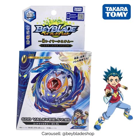 beyblade takara tomy   beyblade burst god valkyrievrb starter