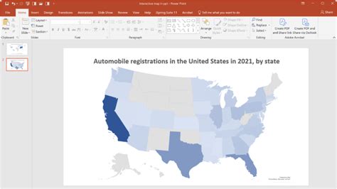 How to Create an Interactive Map in PowerPoint [with a Template]