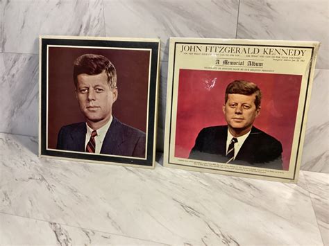 John Fitzgerald Kennedy A Memorial Album Speech Vinyl Lp Record