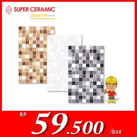 Jual Asia Tile X Keramik Dinding Eton Basic Eton Brown Eton