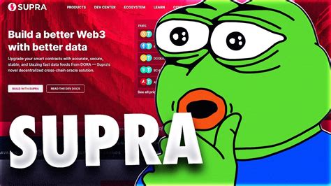 SUPRAoracles Build A Better Web3 Join The 400M SUPRA Token Airdrop