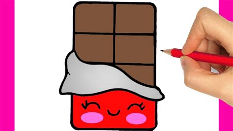 HOW TO DRAW A CHOCOLATE EASY HOW TO DRAW A CHOCOLATE BAR EASY STEP BY