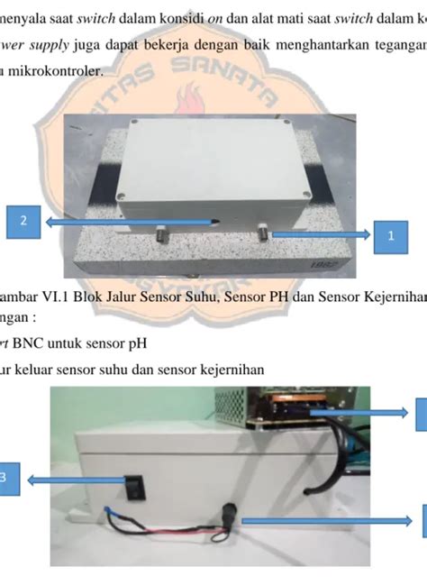 Laporan Tugas Akhir Pemanfaatan Modul Ph Meter Sensor Suhu Ds B