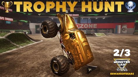 Monster Jam Steel Titans Trophy Hunt World Championship Series