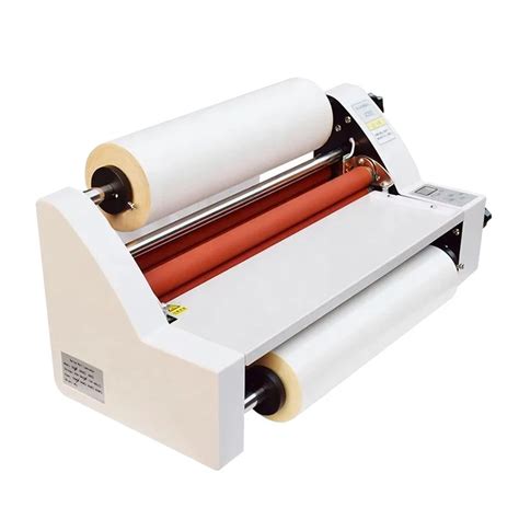 Hot Roll Laminating Machine V Cold Hot Laminator Four Rollers