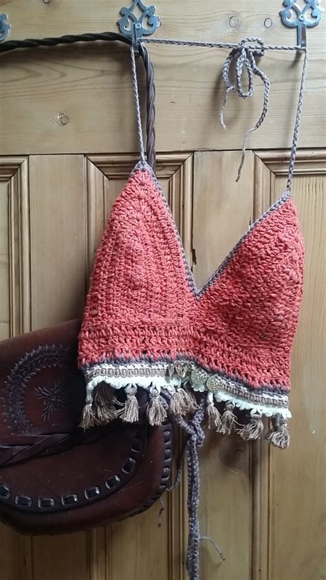 Crochet Bralet Bralette Boho Festival Clothing Folk Clothes Etsy