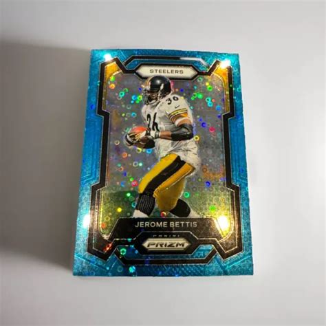 2023 PANINI PRIZM Prizms Sans Huddle Bleu 251 Jerome Bettis 95 EUR 11