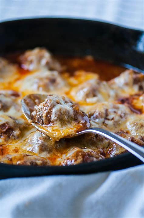 Baked Enchilada Meatballs Meg S Everyday Indulgence