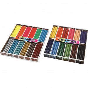 Colortime Jumbo Farveblyanter Ass Farver Stk Rito Dk