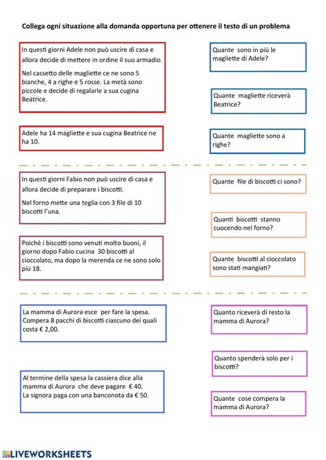 Schede Didattiche Scuola Primaria Il Problem Solving Artofit