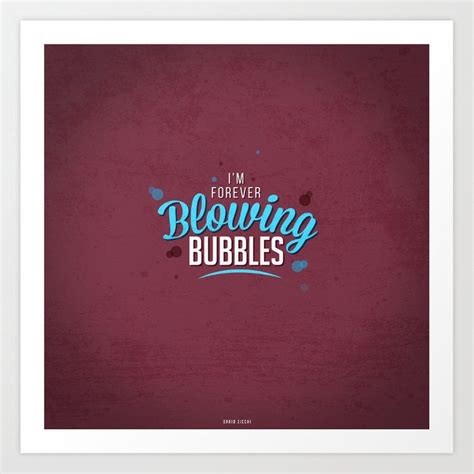 Forever Blowing Bubbles West Ham United Art Print By Dzed X Small