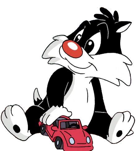 Cute Baby Sylvester From Baby Looney Tunes