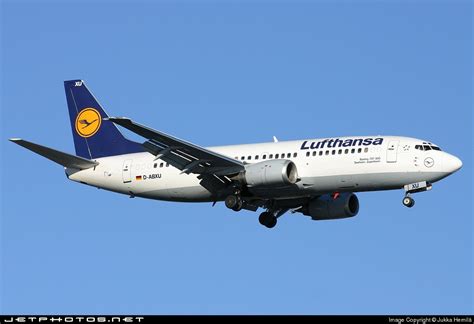 D ABXU Boeing 737 330 Lufthansa Jukka Hemilä JetPhotos