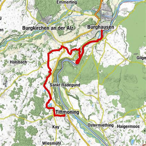 Thementour Burgen Tour BERGFEX Radfahren Tour Bayern