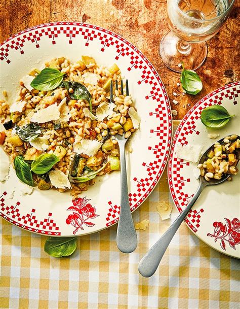 Risotto D T Aux Trois Courgettes Pour Personnes Recettes Elle