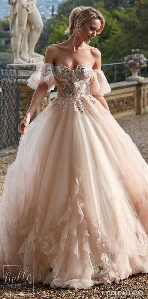 Nicole Milano Wedding Dresses Belle The Magazine Ball Gown