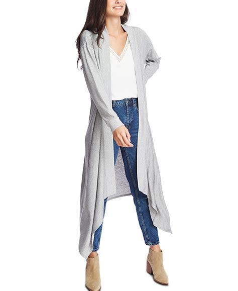 1state Open Front Maxi Cardigan Sweater Macys Maxi Sweater