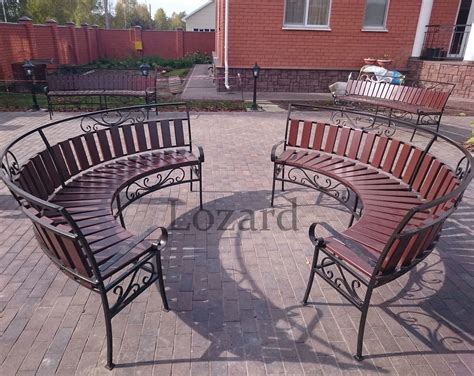 Угловые Кованые Скамейки Фото - HD фотoграфии