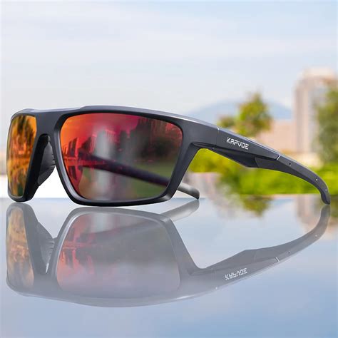 Kapvoe Polarizado Homem Culos De Sol Uv Proteger Eyewear Para Homem