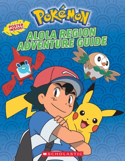 Product Pokemon Alola Region Adventure Guide Book School Essentials