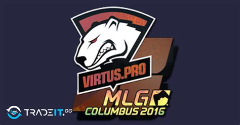 Sticker Virtus Pro Holo Mlg Columbus Tradeit