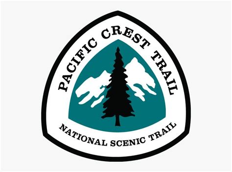 The Pacific Crest Trail National Scenic Trail Logo