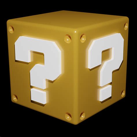 Fichier STL Super Mario Bross CubeModèle pour imprimante 3D à