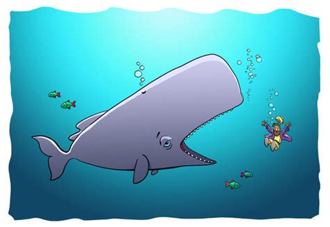 Jonah And The Whale Clipart