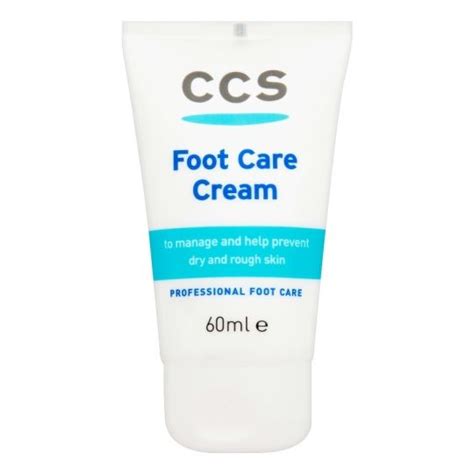 Ccs Foot Care Cream 60ml Cracked Heels And Rough Skin Online Pharmacy