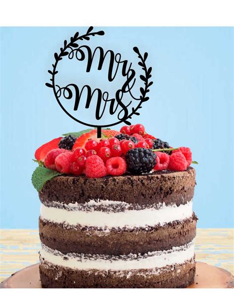 Comprar topper tarta Mr Mrs Personalízalo a tu gusto