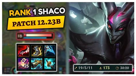 Challenger Shaco Tries One Shot Build Patch Youtube