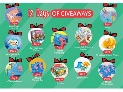 Womple Studios 12 Days Of Giveaways Win Toys Puzzles And More