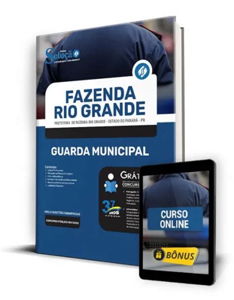 Apostila Guarda Municipal De Fazenda Rio Grande Pr