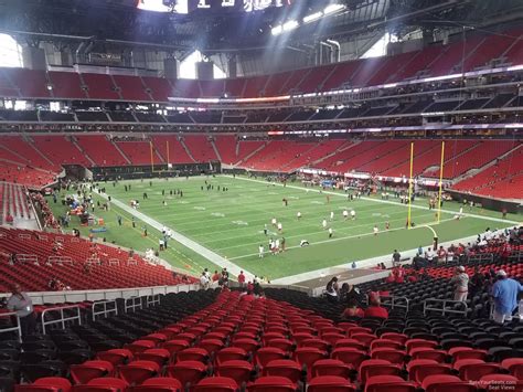 Mercedes Benz Stadium Seating Chart With Rows A Visual Reference Of