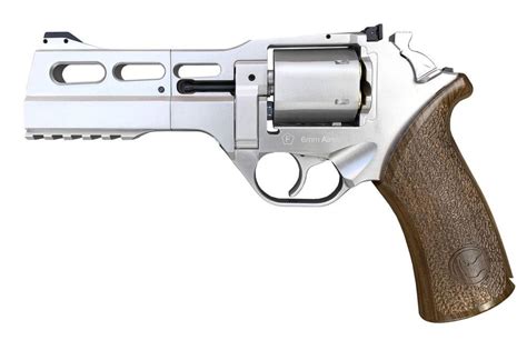 Bo Manufacture Chiappa Rhino 50DS Co2 Revolver Silver Action Hobbies