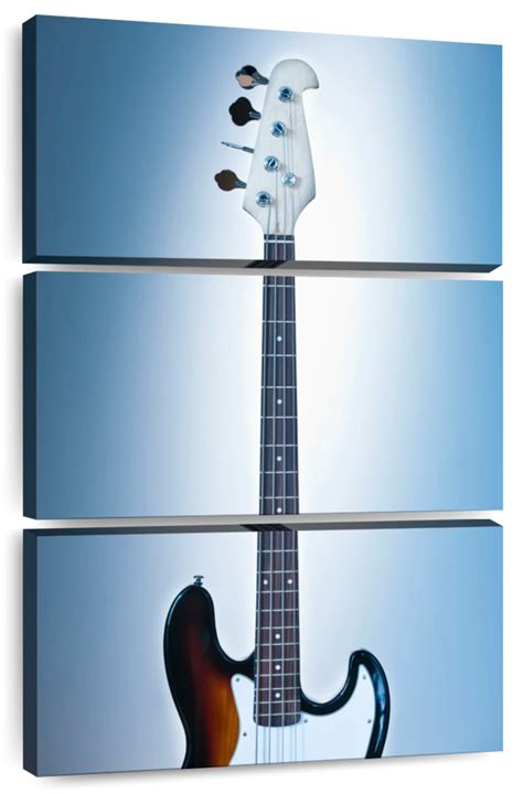 Cool Bass Guitar Wall Art Photography