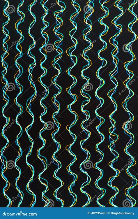 Abstract Squiggly Lines Stock Photo - Image: 48235490